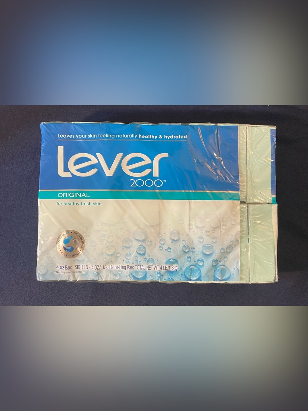 NIB Lever 2000 Original Bar Soap 16 Bars Bulk Pack 4 oz Each (Brand New)